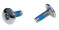 4-Jeri Bmx Parts Pro Style Bmx Bolts Pair Cromo